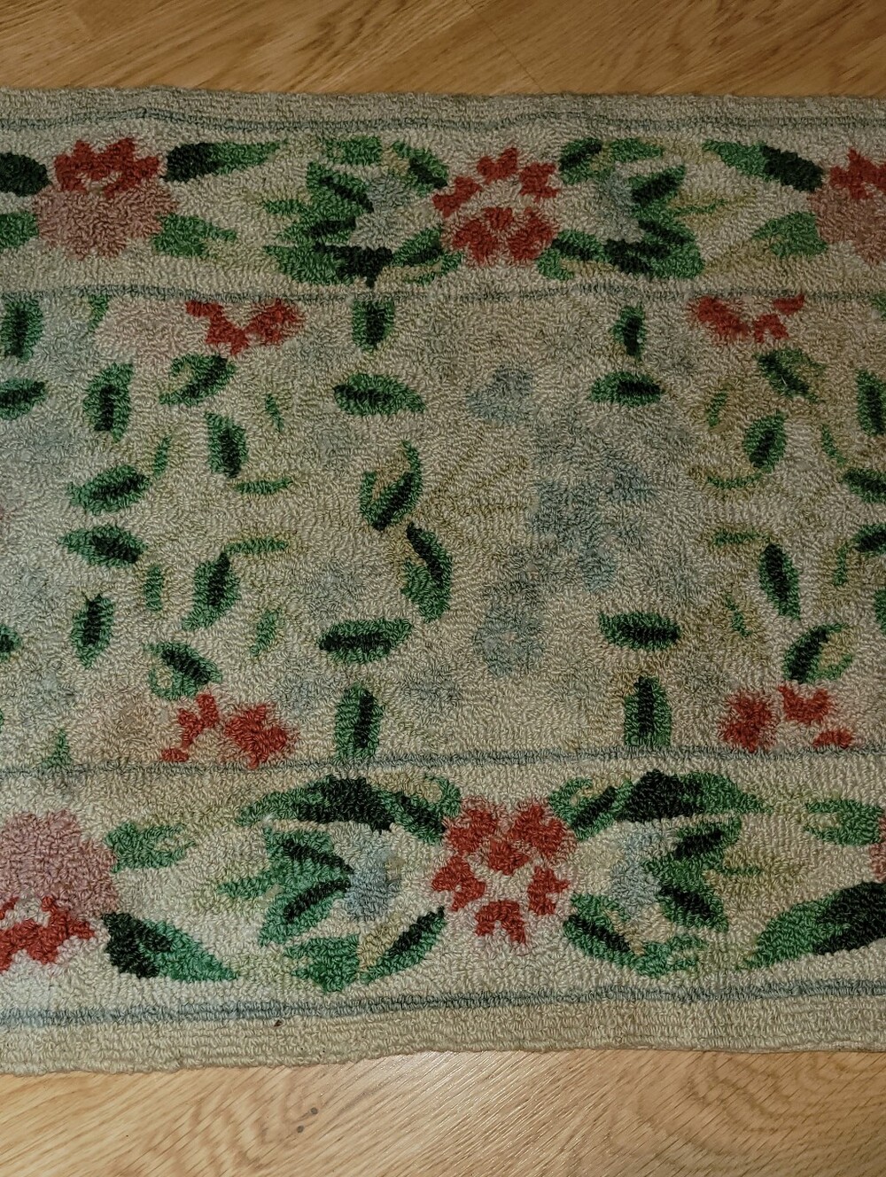 Vintage Handmade Rug - Picture 4 of 11